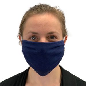 Woman with Colan PAM face mask looking forward